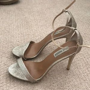 Steve Madden Gold Shimmer Heels